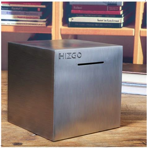 steel coin box|metal piggy bank.